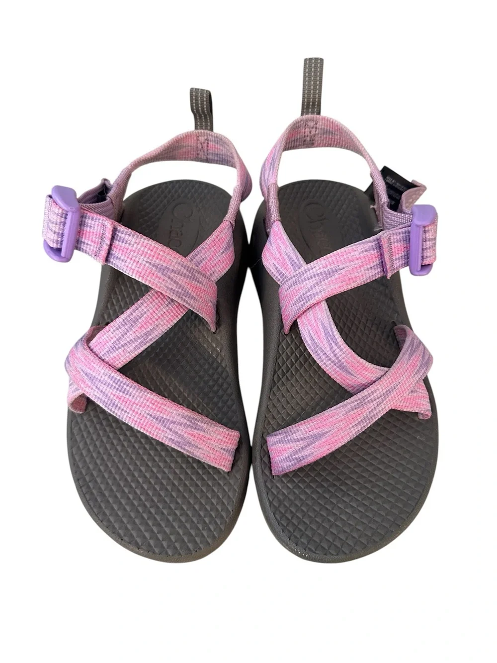 Chaco Z1 Ecotread Kids Sandal Adjustable Strap Purple Rose Size 1 Big Kid